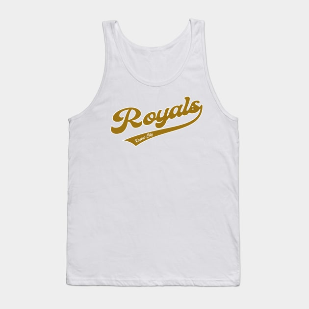 Kansas City Royals Tank Top by Cemploex_Art